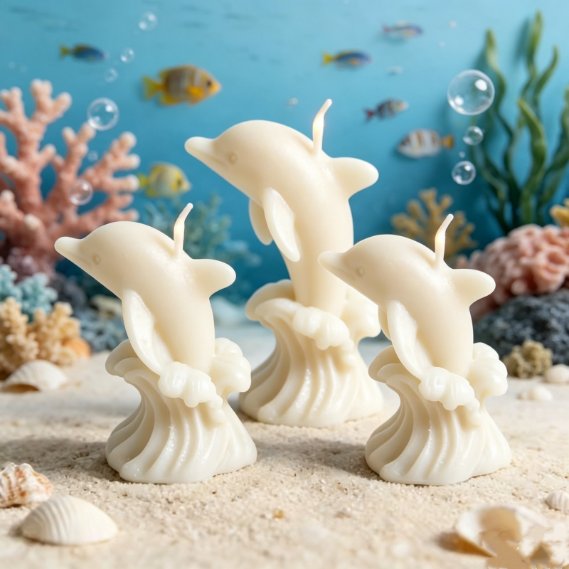 3D Whale & Dolphin with Wave S - огляд і ціна Resin Ocean Wave Mold