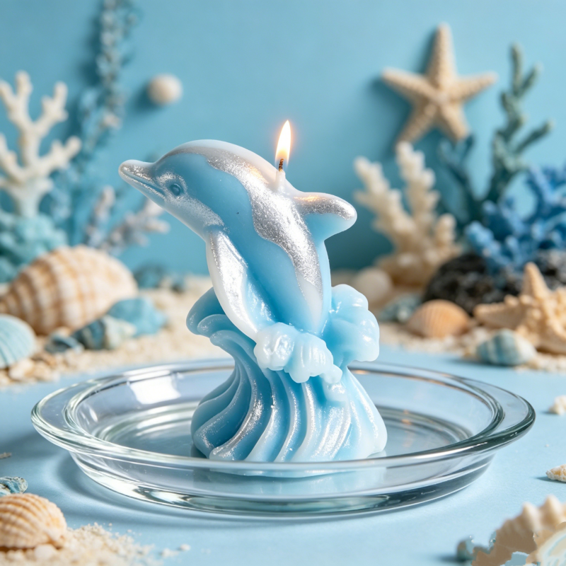 3D Whale & Dolphin with Wave S - огляд і ціна Resin Ocean Wave Mold