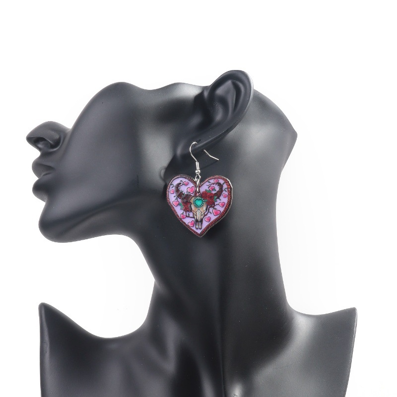 Dried Flower Earrings Heart Re - огляд і ціна Dried Flower Bulk