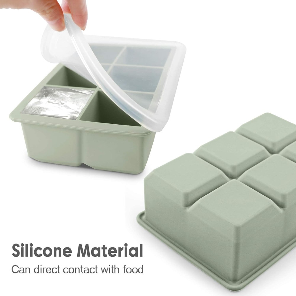 Large Silicone Ice Cube Trays  - огляд і ціна Silicone Mold Tray