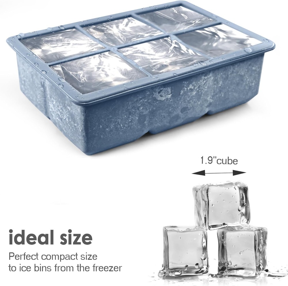 Large Silicone Ice Cube Trays  - огляд і ціна Silicone Mold Tray