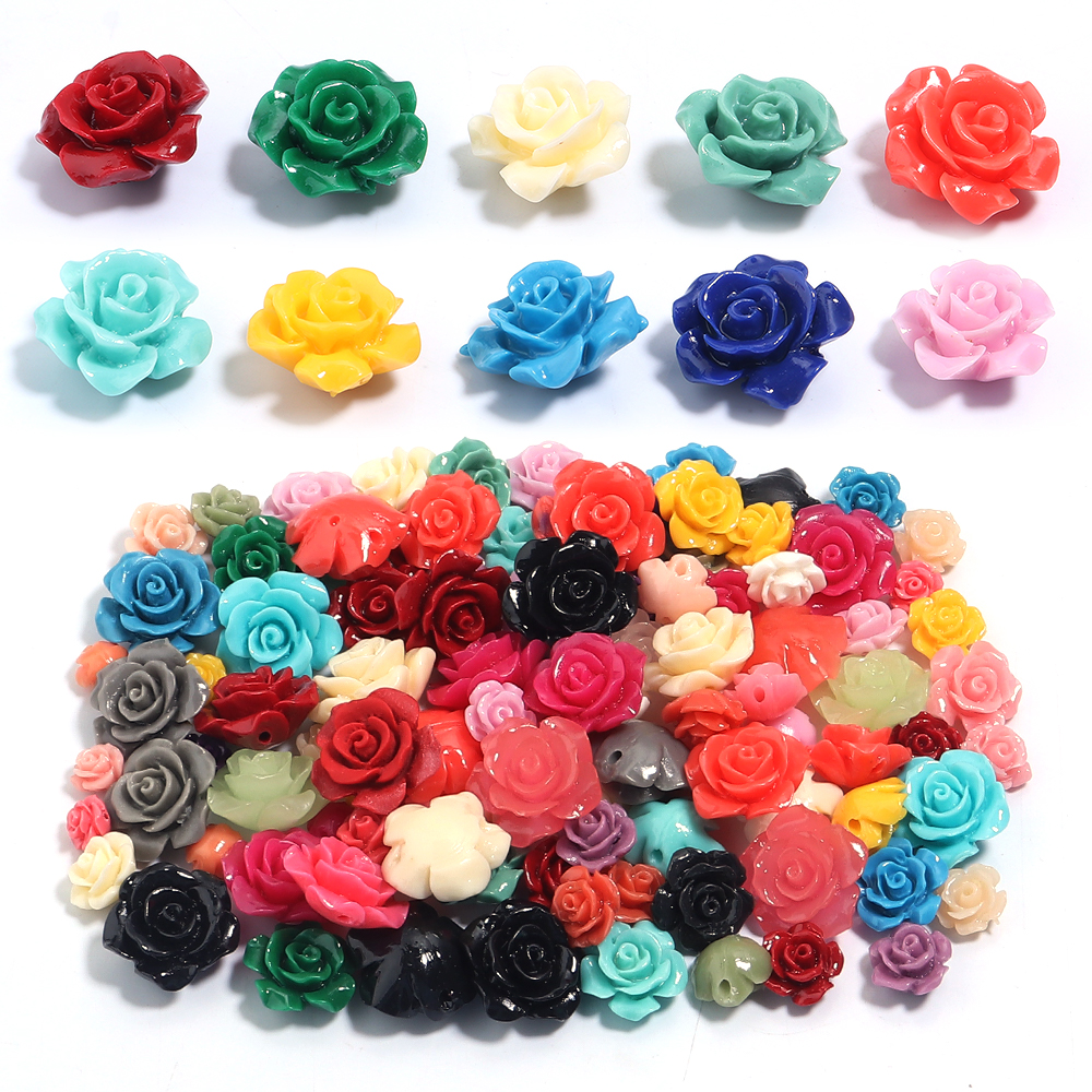 1 Strand 6 8 10 12 15mm Rose C - огляд і ціна Flower Preservation Resin