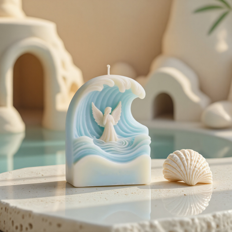 2pcs Wave Angel Silicone Mold  - огляд і ціна Resin Ocean Wave Mold